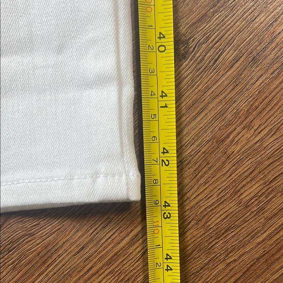 Talbots | Flawless High-Waist Straight-Leg Curvy | Women's White Jeans | 12 - Picture 9 of 16